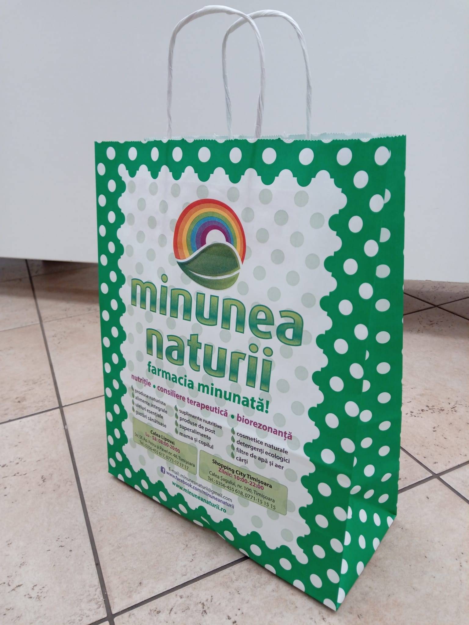 Sacosa de Hartie Minunea Naturii - poza 2