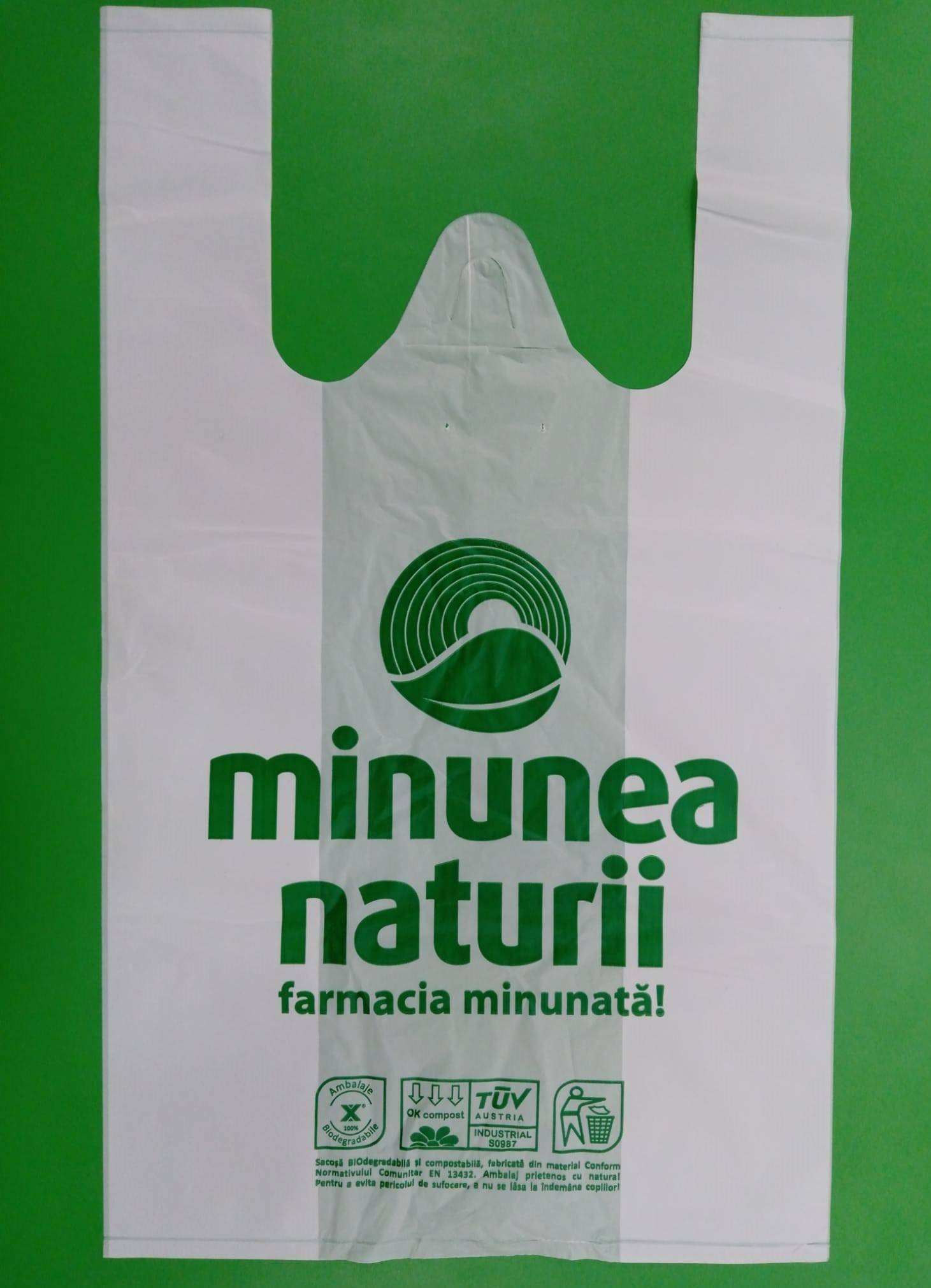 Sacosa mica - plastic bio-degradabil, Minunea Naturii