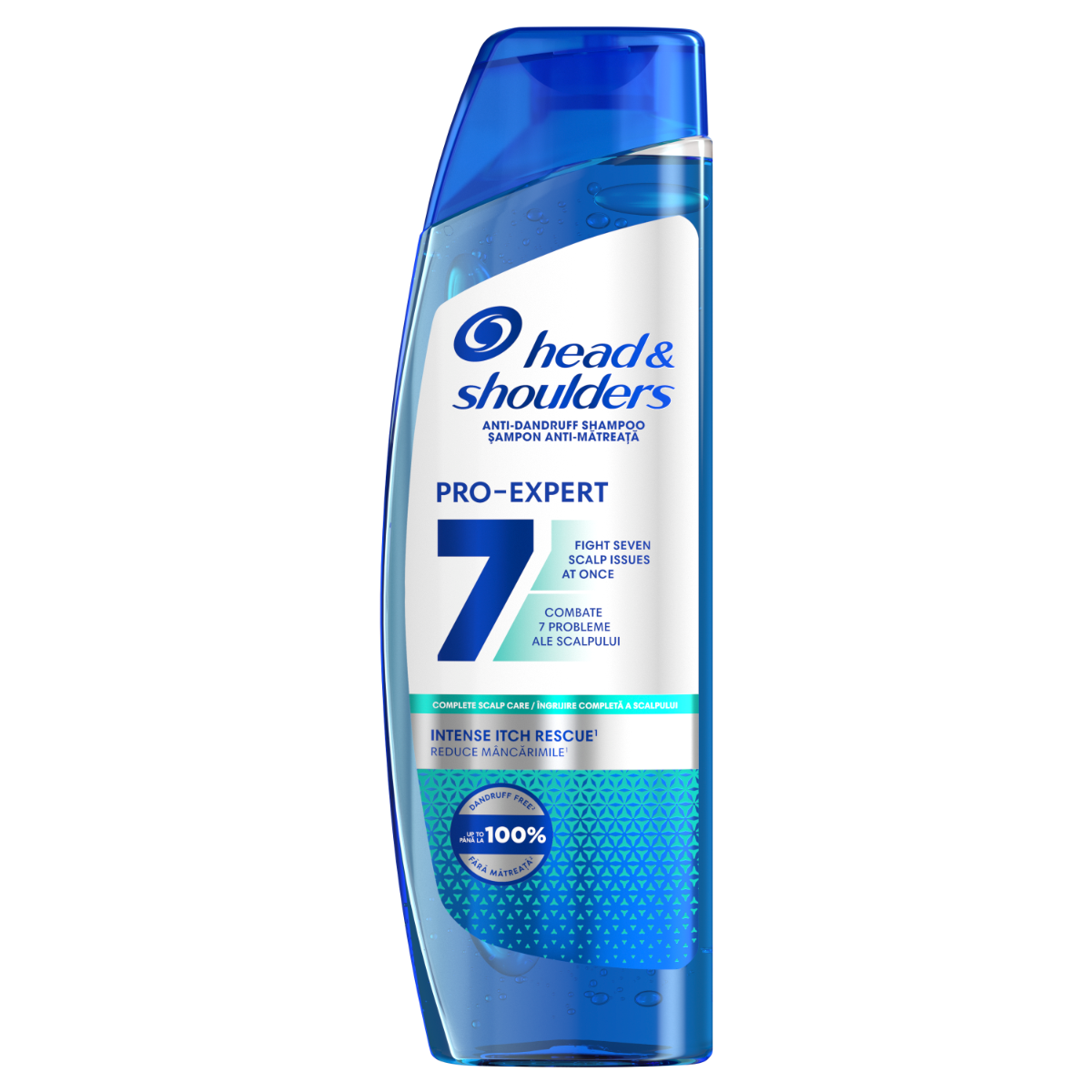 Sampon anti-matreata Pro-Expert 7 Intense Itch Rescue, 250ml, Head&Shoulders