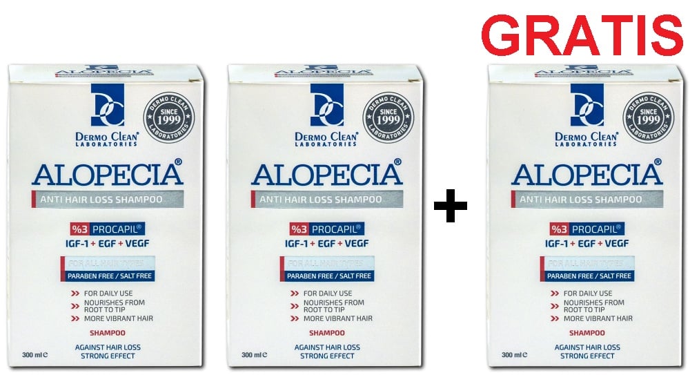 Sampon Anticadere Par cu Procapil, gama Alopecia, 3+1 Gratis - poza 3