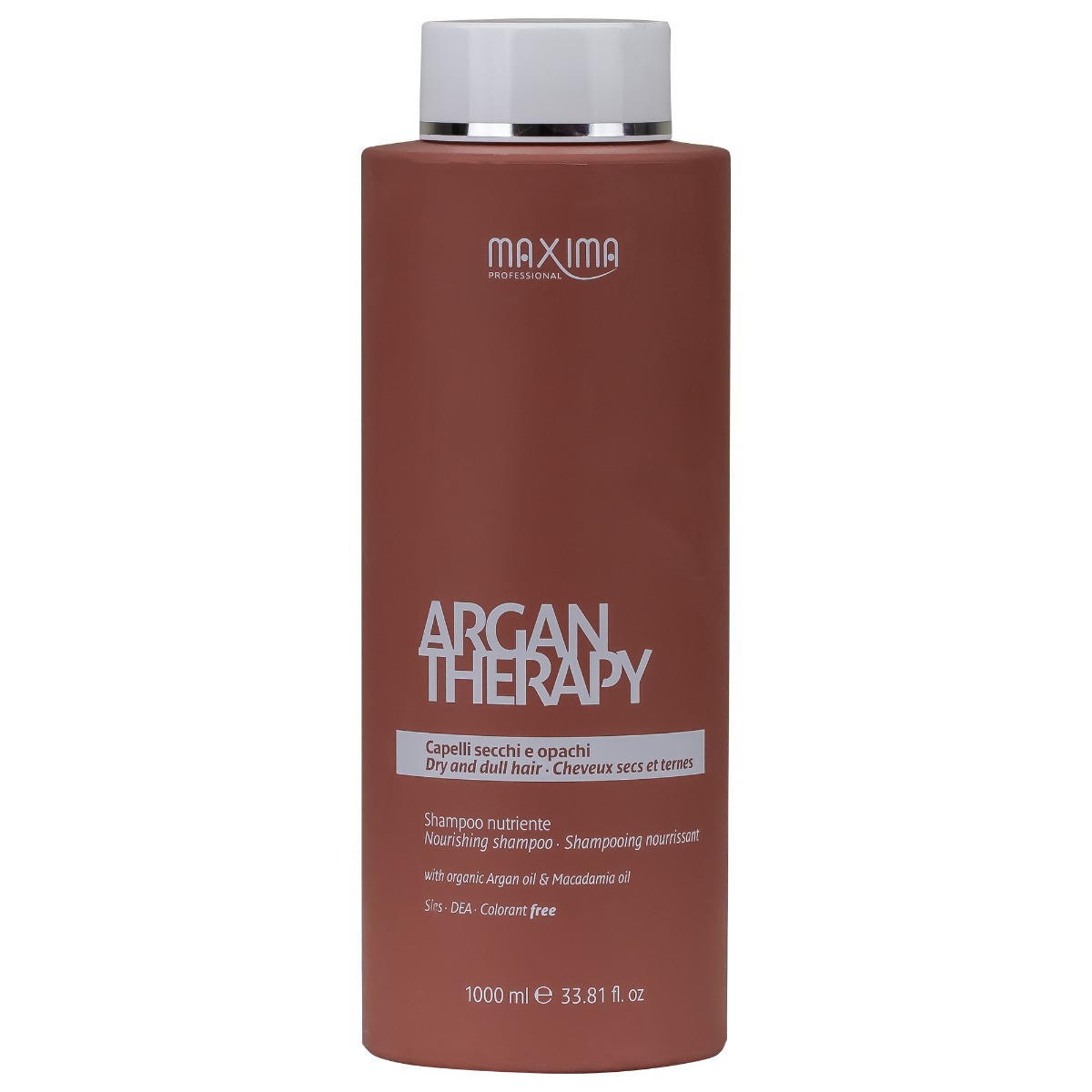 Sampon Argan Therapy regenerant cu ulei de argan si keratina, MAXIMA, 1000ml