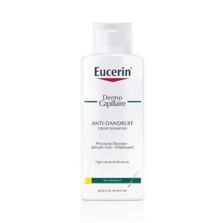 Șampon Cremă DermoCapillaire împotriva mătreții, 250 ml, Eucerin