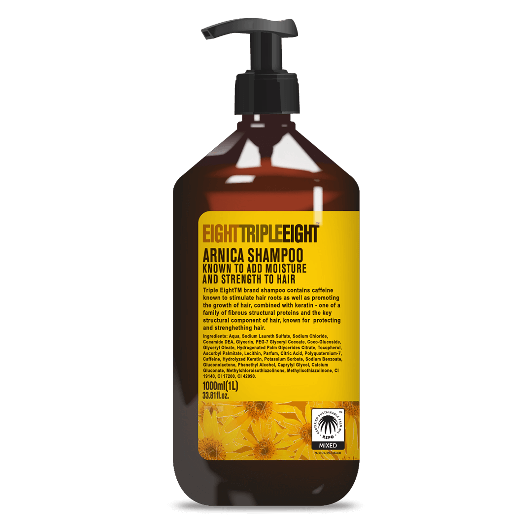 Sampon cu arnica, 1l, Eight Triple Eight