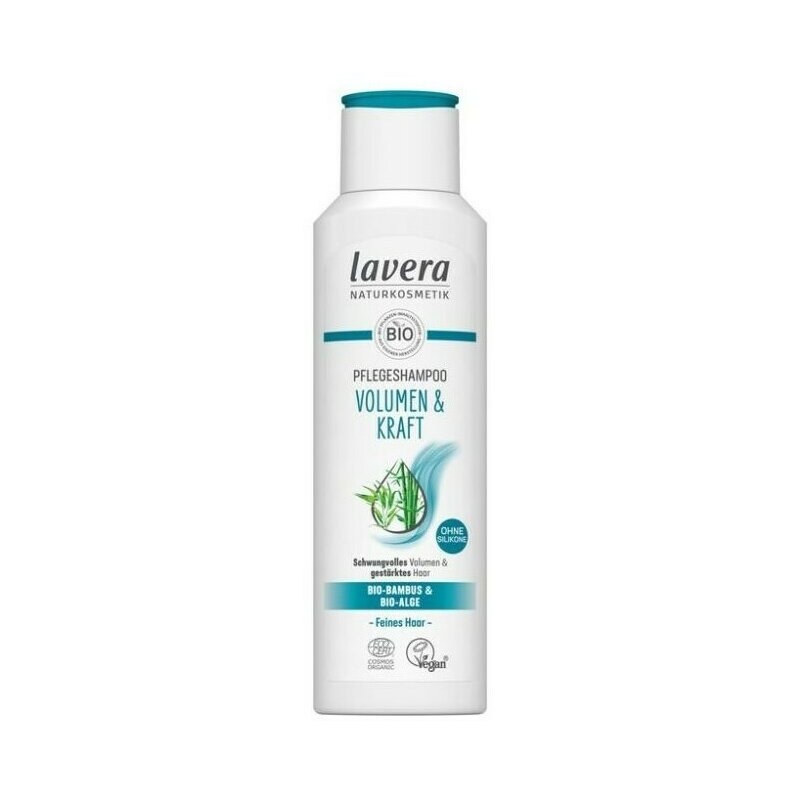 Sampon cu bambus si alge pentru volum ecologic 250ml Lavera