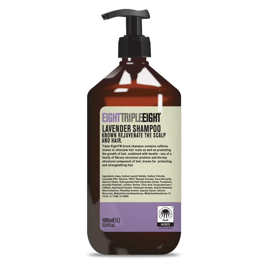 Sampon cu lavanda, 1l, Eight Triple Eight