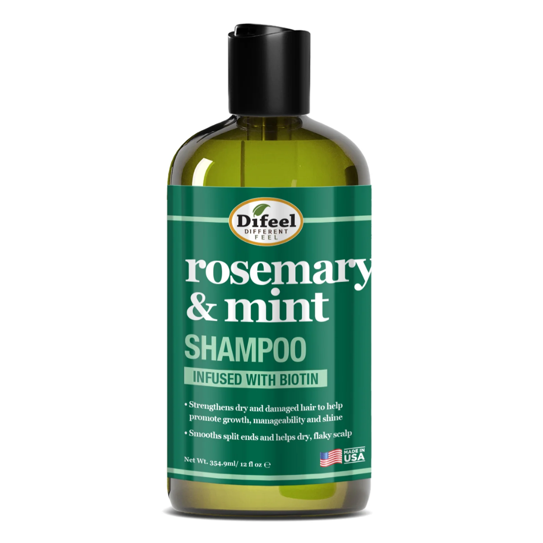 Sampon cu menta si rozmarin, 354.9 ml, Difeel