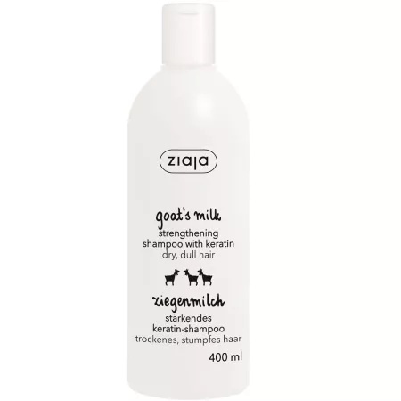 Sampon cu proteine din lapte de capra, 400ml, Ziaja
