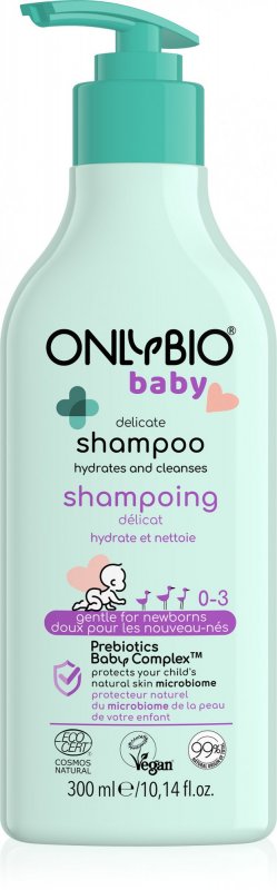 Sampon delicat pentru bebelusi, 300ml, OnlyBio