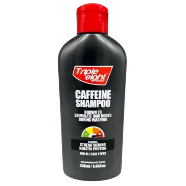 Sampon energizant cu cofeina Triple Eight, Elina Med | 250 ml