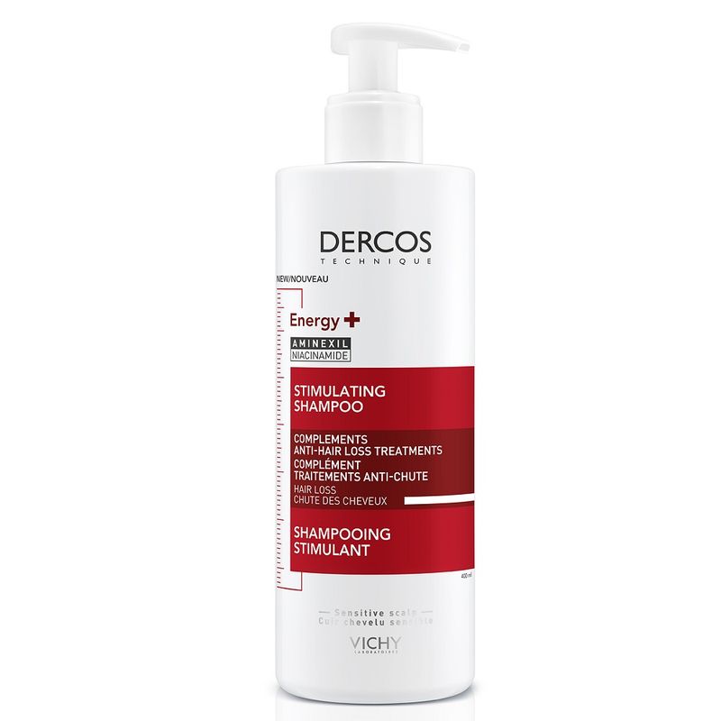Sampon energizant impotriva caderii parului cu Aminexil Dercos Energy+, Vichy | 400 ml