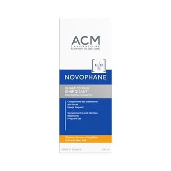 Sampon energizant pentru par fragil Novophane, 200ml, ACM