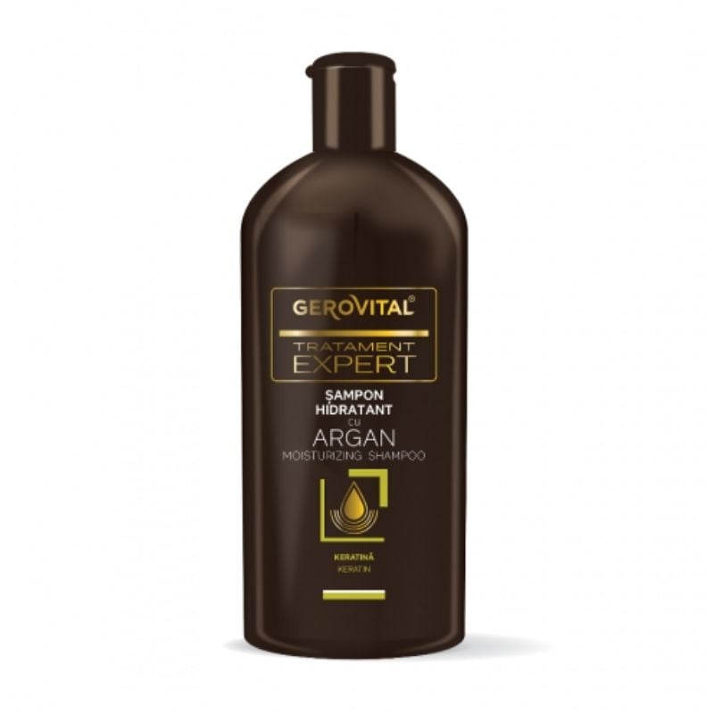 Sampon hidratant cu argan, 250 ml, Gerovital