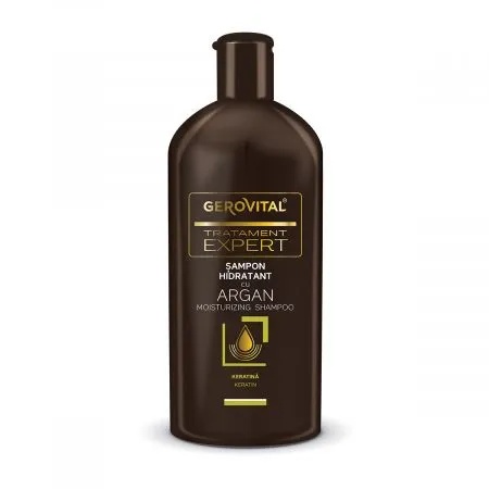 Sampon hidratant cu Argan Gerovital Tratament Expert, 250 ml, Gerovital