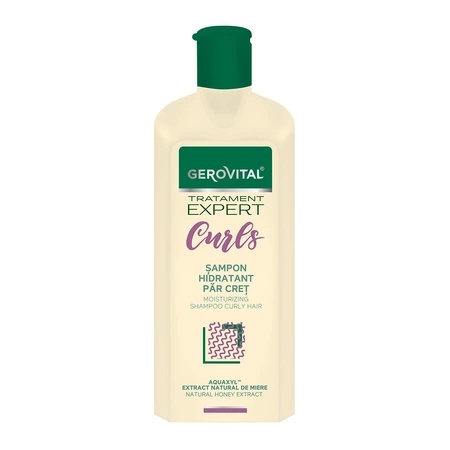 Sampon hidratant pentru par cret Tratament Expert Curls, 250ml, 1172, Gerovital