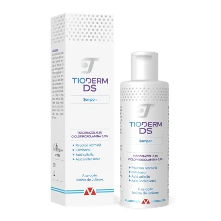 Sampon intensiv Tioderm DS pentru dermatita seboreica, 150ml, Braderm