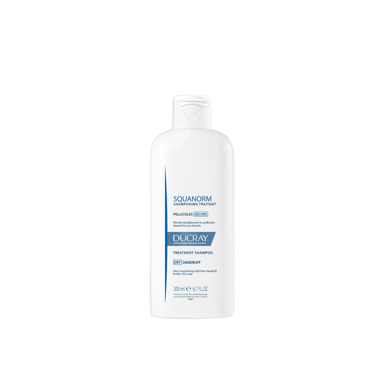 Sampon matreata uscata Squanorm, 200ml, DUCRAY