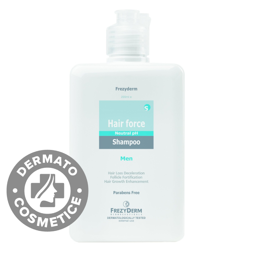 Sampon pentru barbati Hair Force, 200ml, Frezyderm