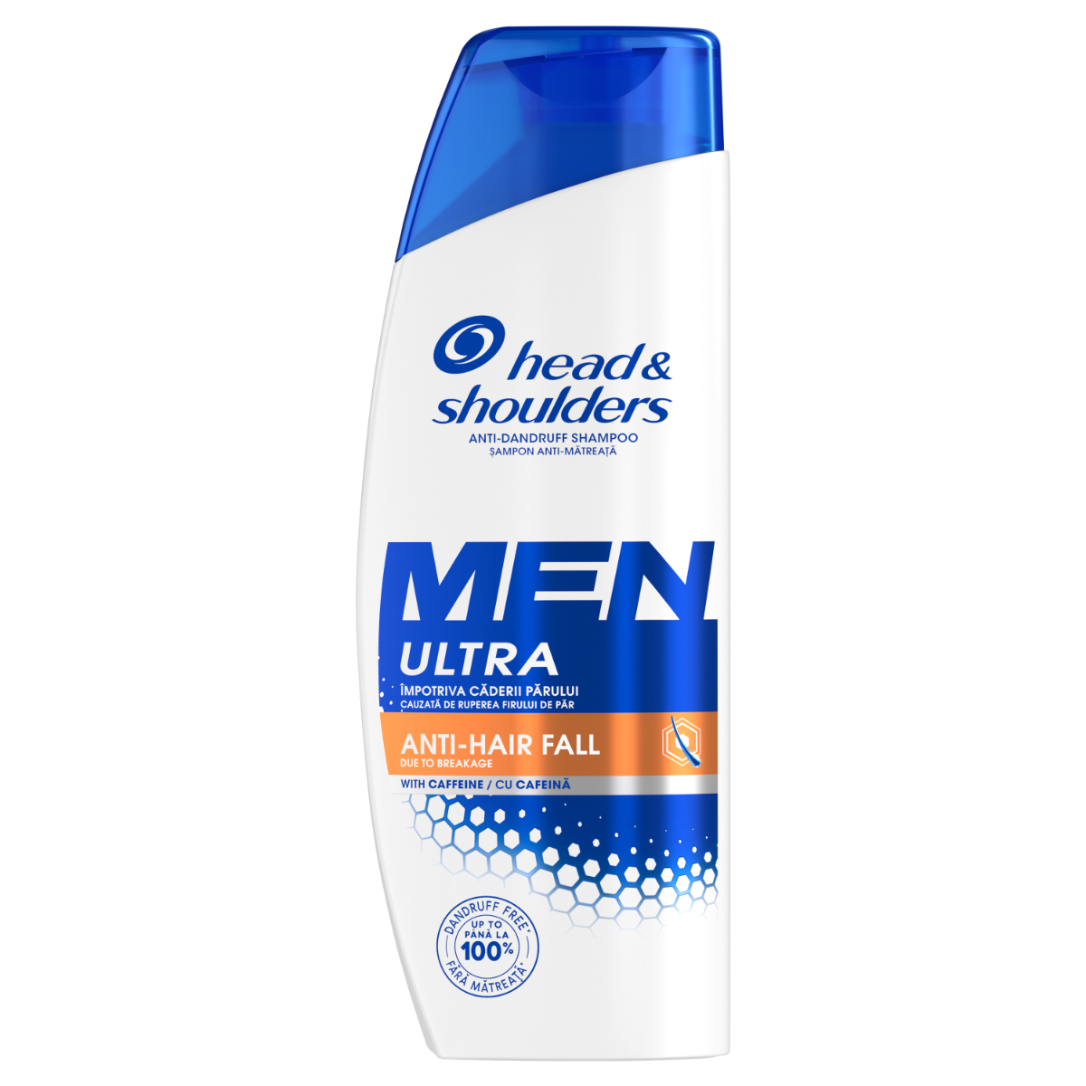 Sampon pentru caderea parului cu cofeina anti-matreata Men, 250ml, Head&Shoulders