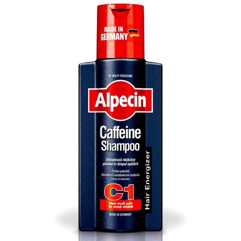Sampon pentru cresterea parului cu cafeina C1, 250 ml, Alpecin