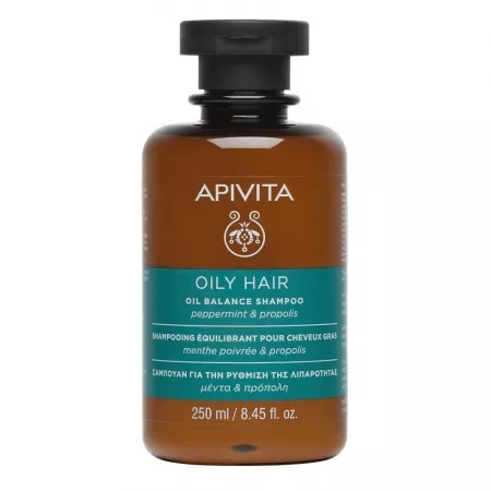 Sampon pentru par gras, 250ml, APIVITA