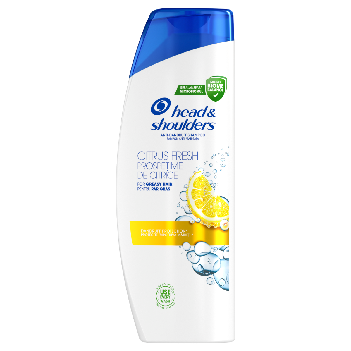 Sampon pentru par gras anti-matreata Citrus Fresh, 625ml, Head&Shoulders