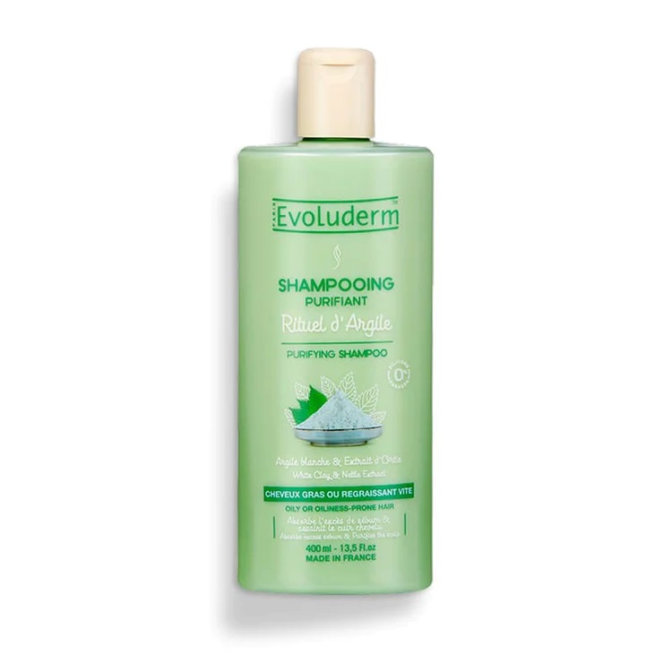 Sampon pentru par gras Rituel D'Argile, 400ml, Evoluderm