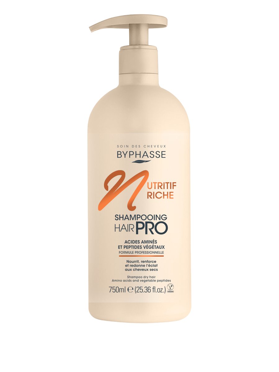 Sampon pentru par uscat HairPro Nutitiv Riche, 750ml, Byphasse