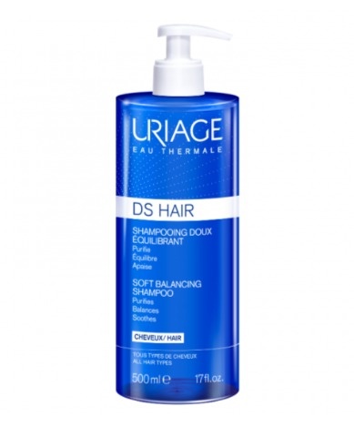 Sampon reechilibrant DS Hair, 500ml, Uriage