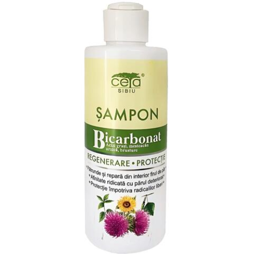 Sampon Regenerare Protectie Bicarbonat 200ml, Plafar Ceta
