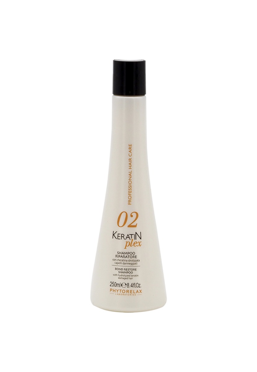 Sampon reparator pentru par deteriorat si fragil cu keratina hidrolizata, 250ml, Phytorelax