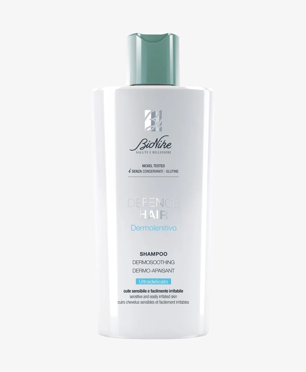Sampon ultra delicat pentru scalp iritat Defence Hair Dermolenitivo, 400ml, BioNike