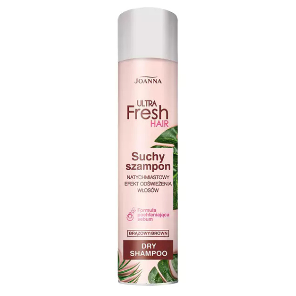 Sampon uscat Ultra Fresh Brown, Joanna | 200 ml