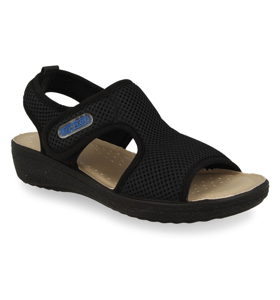 Sandale ortopedice Fly Flot negre 068 - 39