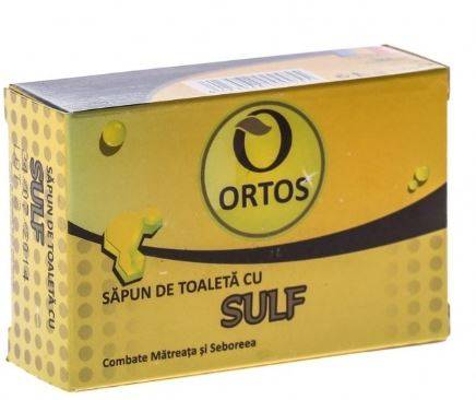 SAPUN CU SULF 100g, Ortos - poza 1