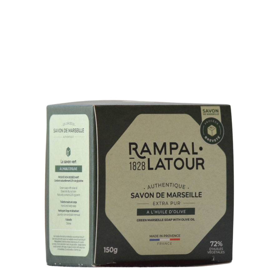 Sapun de Marsilia organic cu ulei de masline, 150 g, RAMPAL LATOUR - poza 1