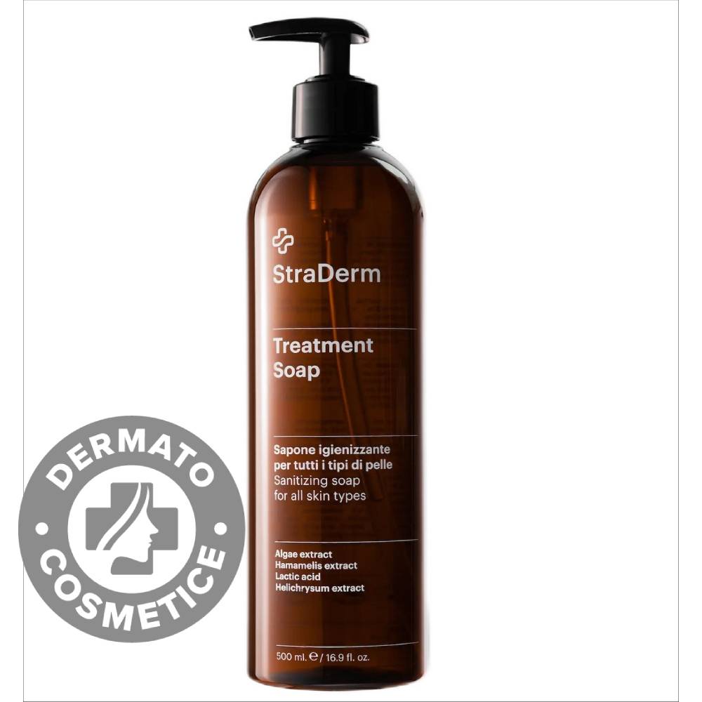 Sapun lichid antibacterian, 500ml, StraDerm