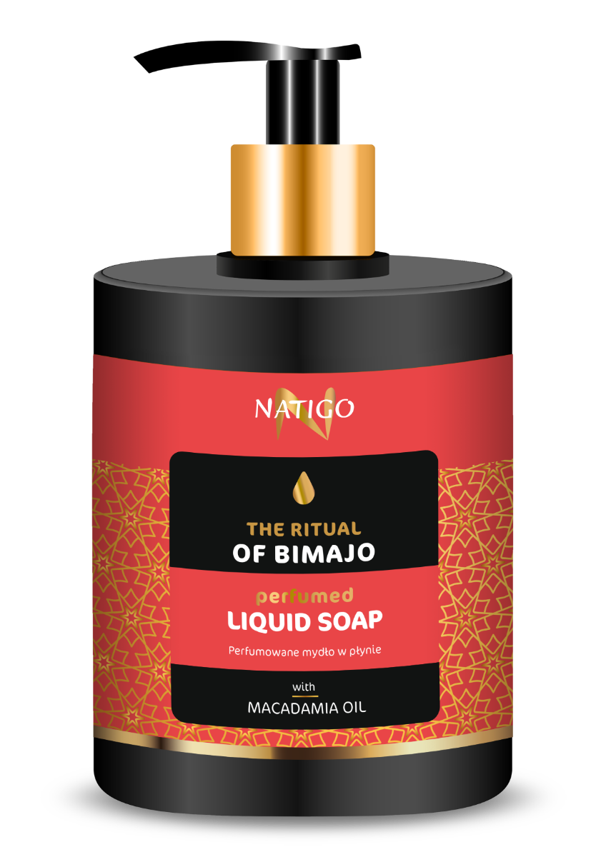 Sapun lichid cu ulei de macadamia The Ritual Of Bimajo, 500ml, Natigo
