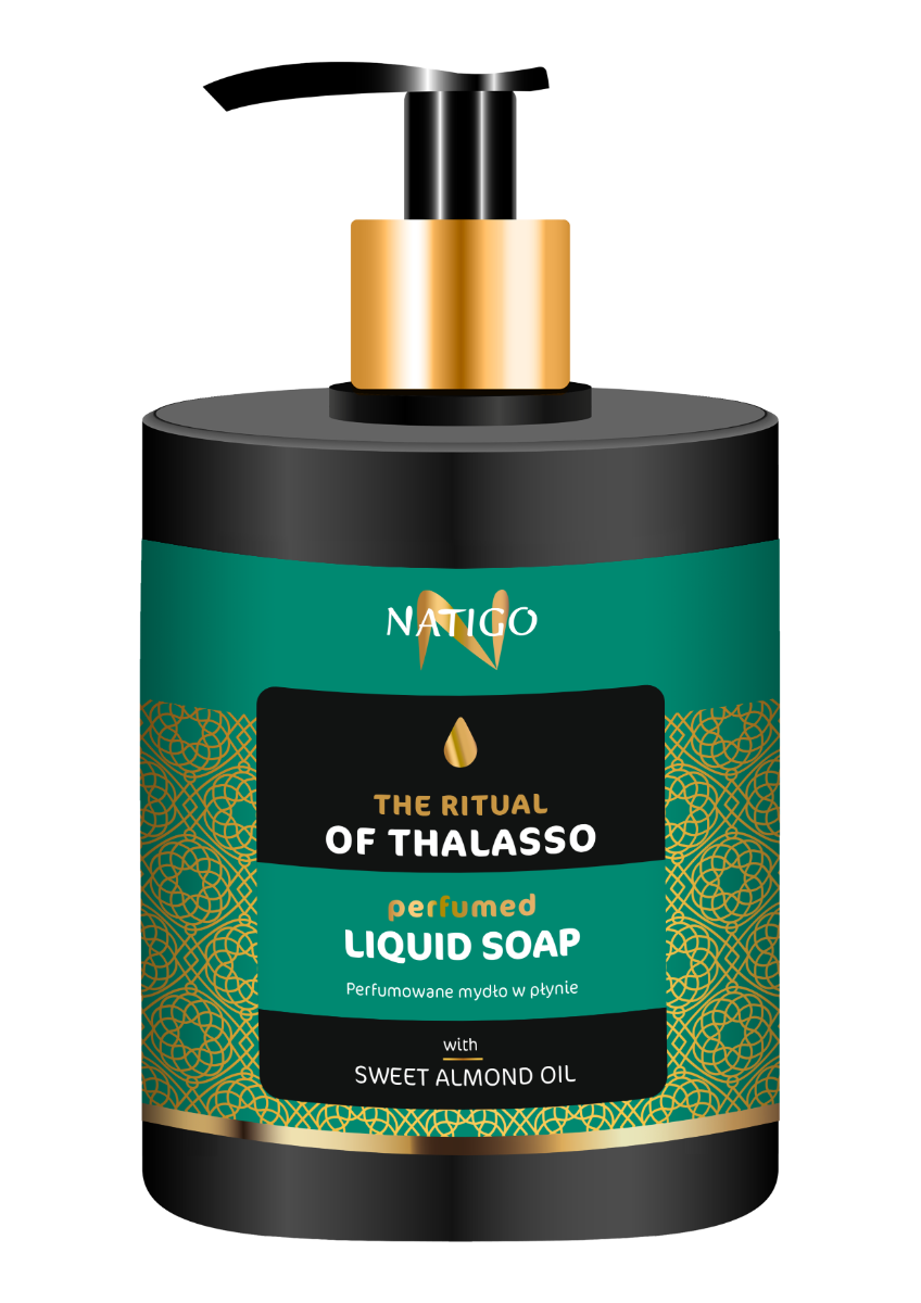 Sapun lichid cu ulei de migdale The Ritual Of Thalasso, 500ml, Natigo