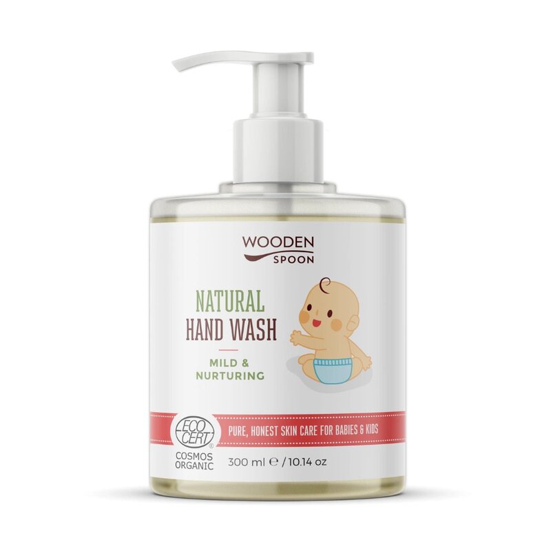 Sapun lichid maini pentru copii si bebelusi ecologic 300ml Wooden Spoon