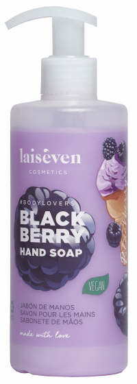 Sapun lichid pentru maini cu aroma de mure, 400ml, Laiseven