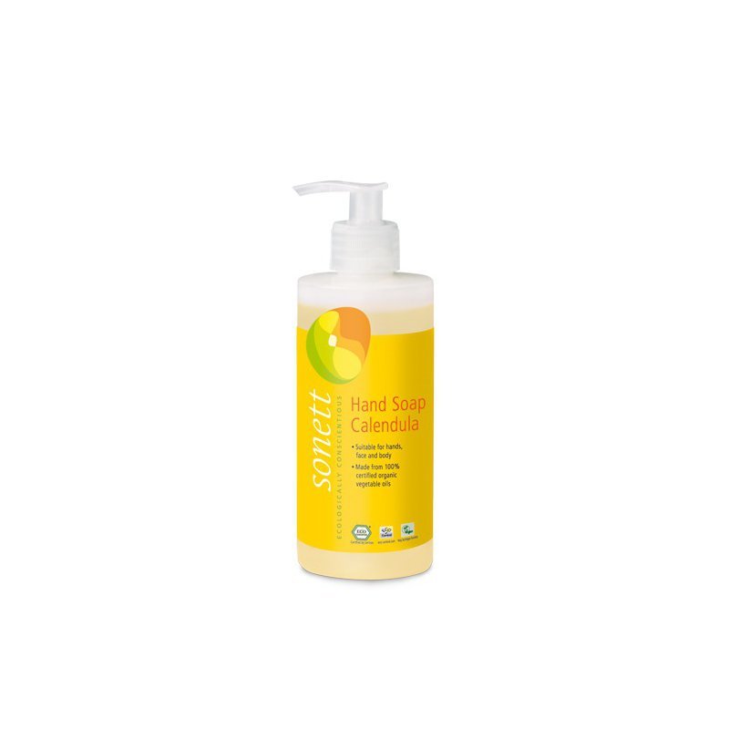 Sapun lichid pentru maini cu galbenele ecologic 300ml Sonett