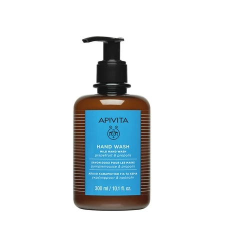 Sapun lichid pentru maini cu grapefruit si propolis, 300ml, Apivita