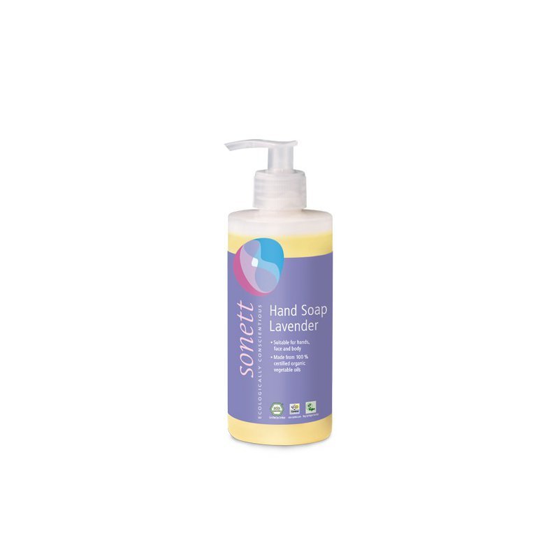 Sapun lichid pentru maini cu lavanda ecologic 300ml Sonett