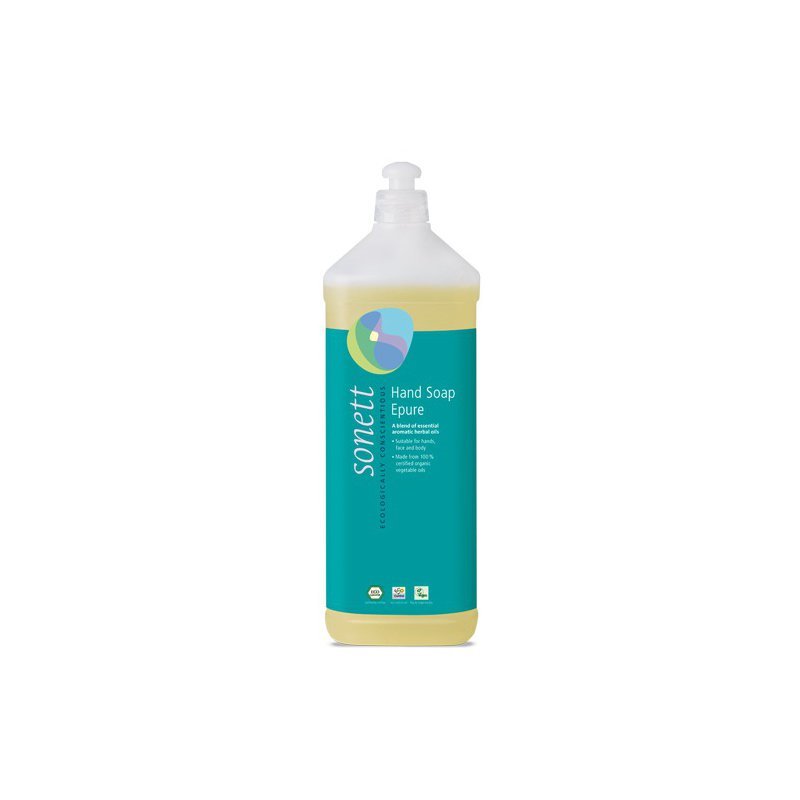 Sapun lichid pentru maini epure ecologic 1l Sonett