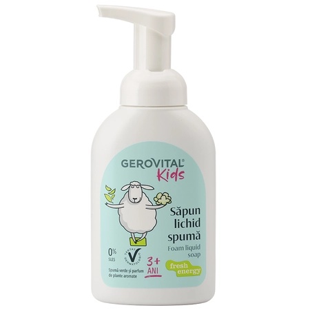 Sapun lichid spuma Fresh Energy, 300ml, 7560, Gerovital Kids