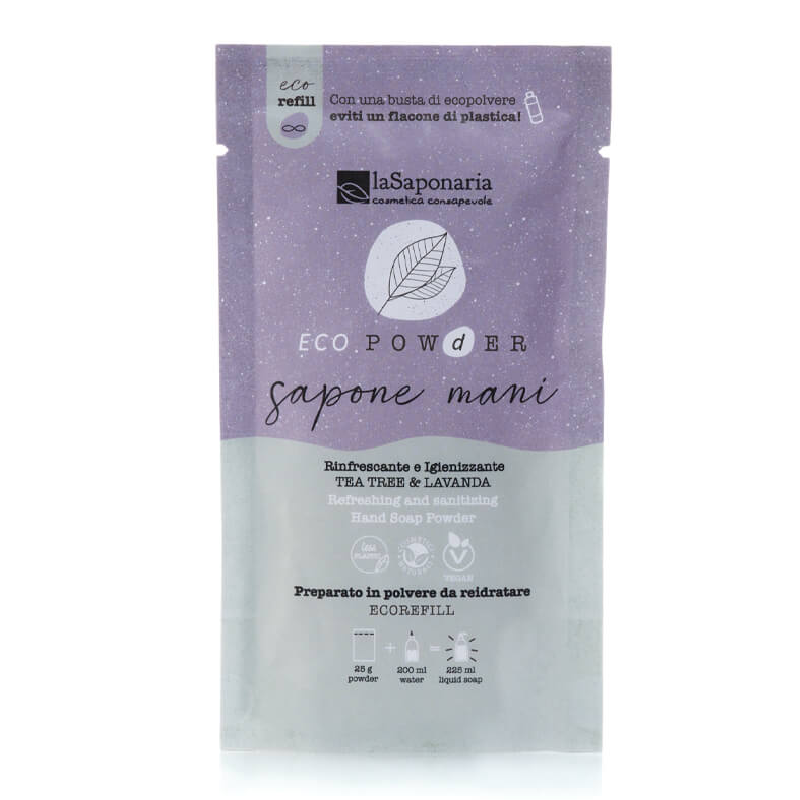 Sapun pentru maini pudra igienizant, 25g, La Saponaria