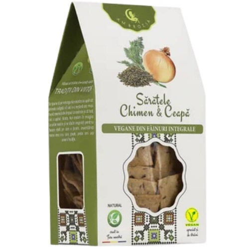 Saratele cu Chimen si Ceapa, 107g, Ambrozia