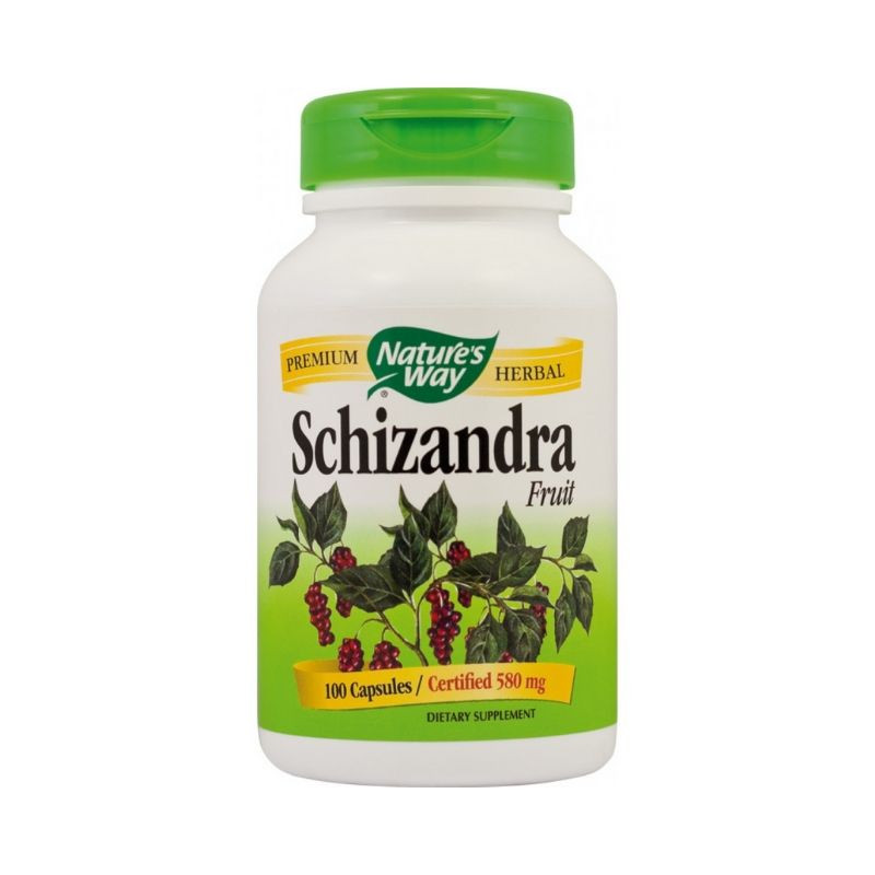 Schizandra Fruit Nature's Way, 100 capsule, Secom
