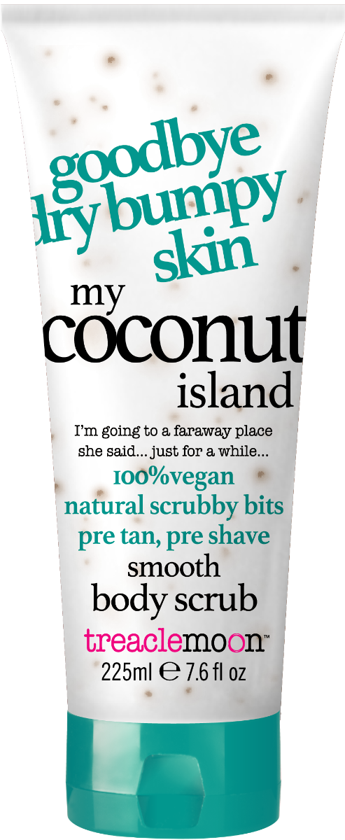 Scrub de corp My Coconut Island, 225ml, Treaclemoon