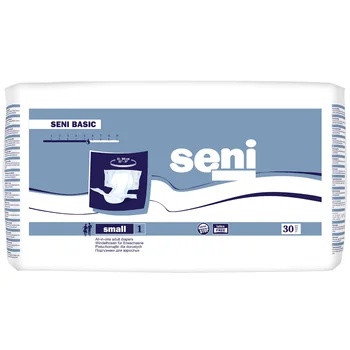 Scutece pentru adulti Basic, S, 30 bucati, Seni